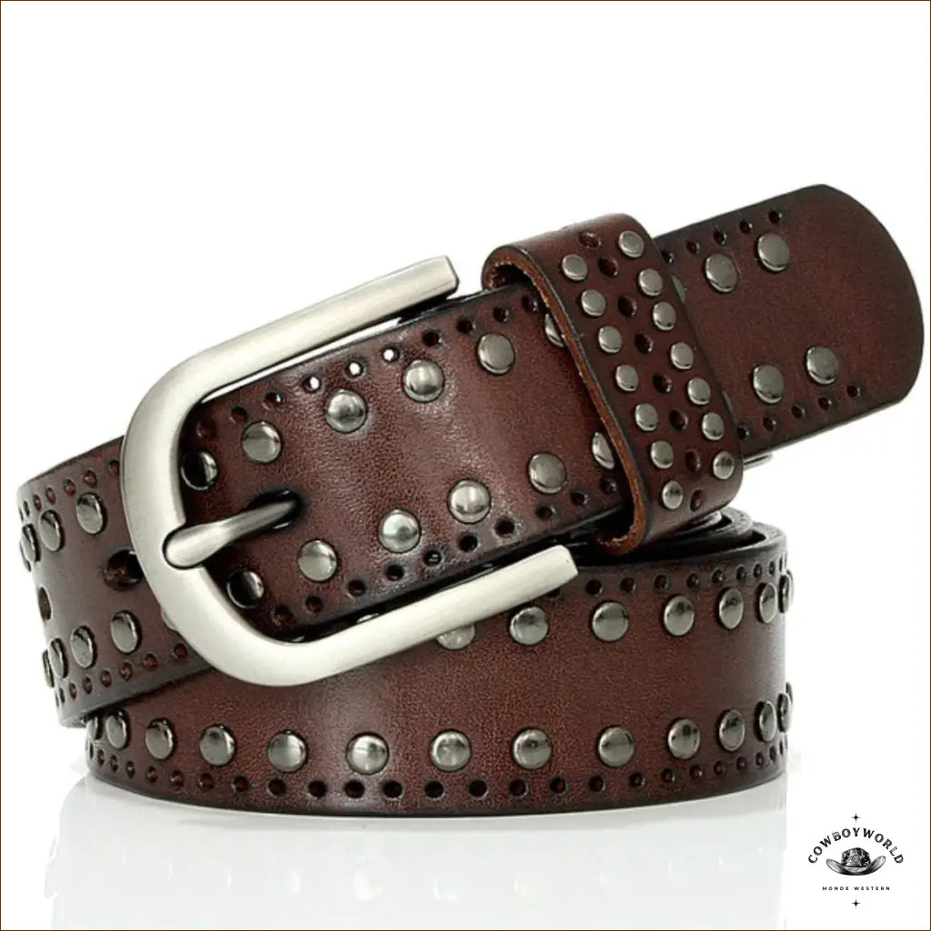 Ceinture Femme Western Verte