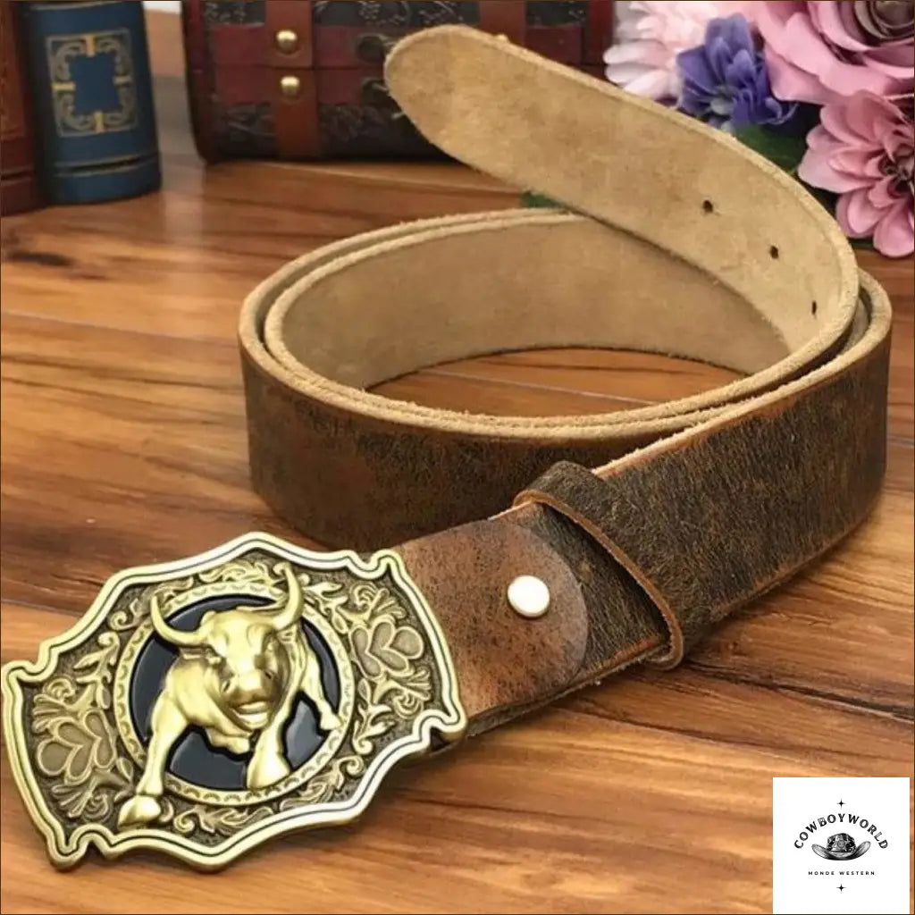 Ceinture Western Country Homme