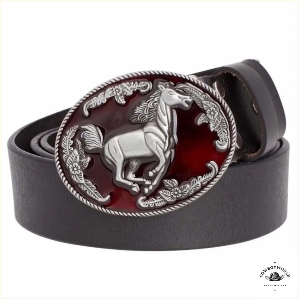 Ceinture Western Cuir Femme