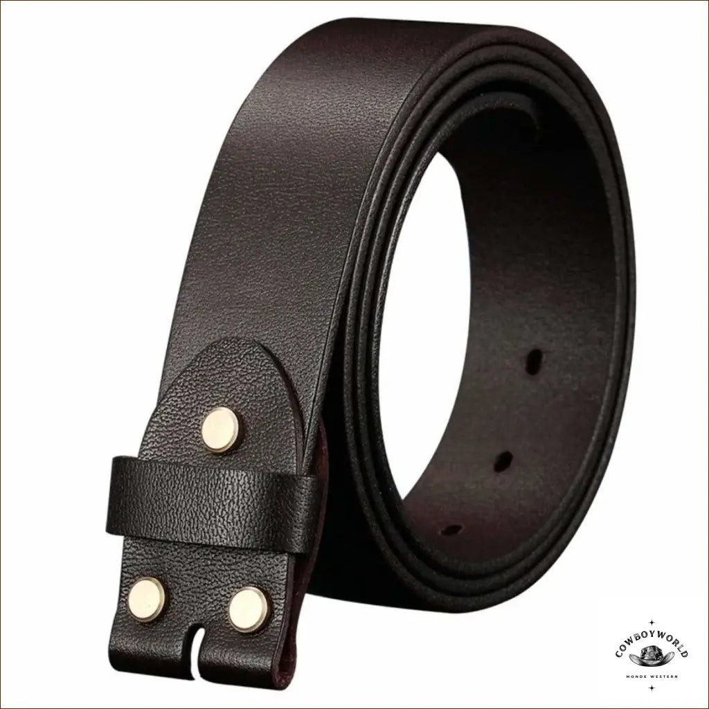 Ceinture Western Sans Boucle