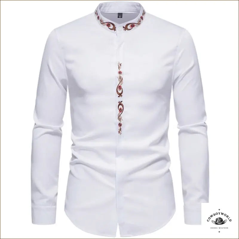 Chemise Blanche Cowboy