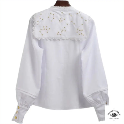 Chemise Blanche Western Femme