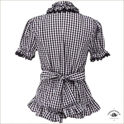 Chemise Country Femme Carreaux
