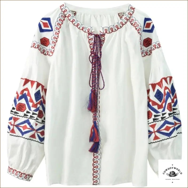 Chemise Country Western pour Femme