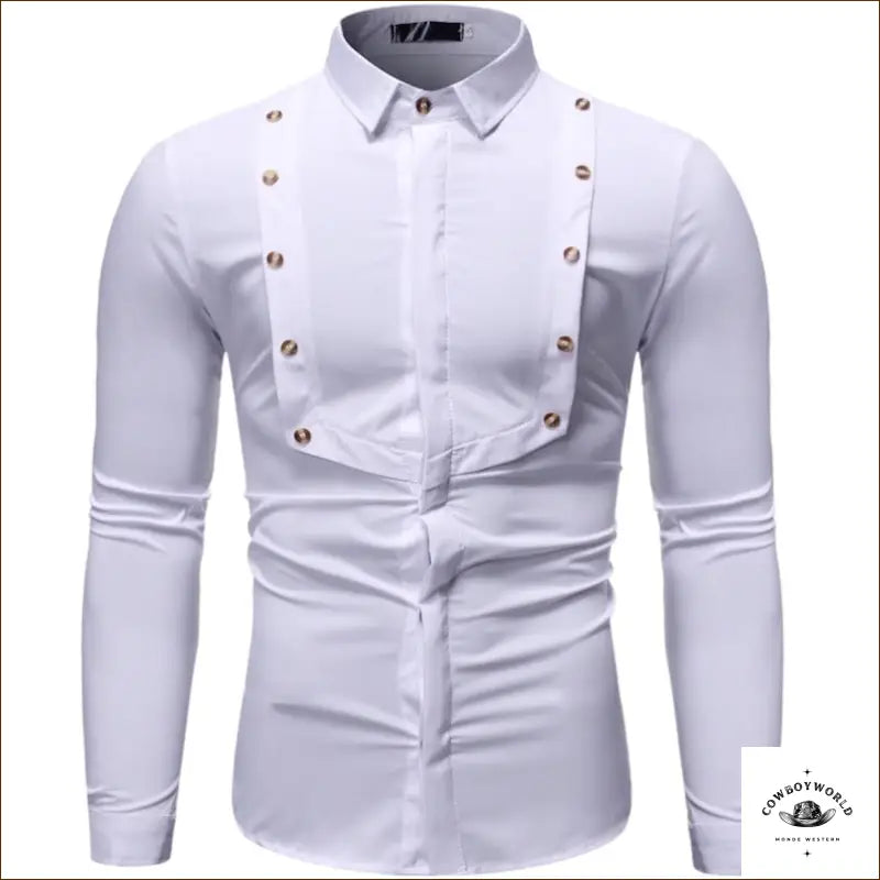 Chemise de Western Blanche