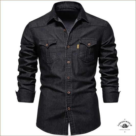 Chemise de Western Noire