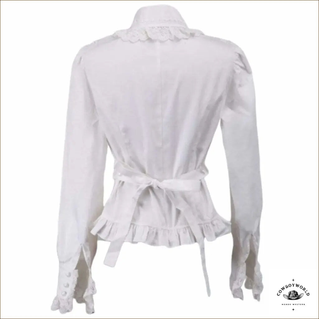 Chemise Femme Country Blanche