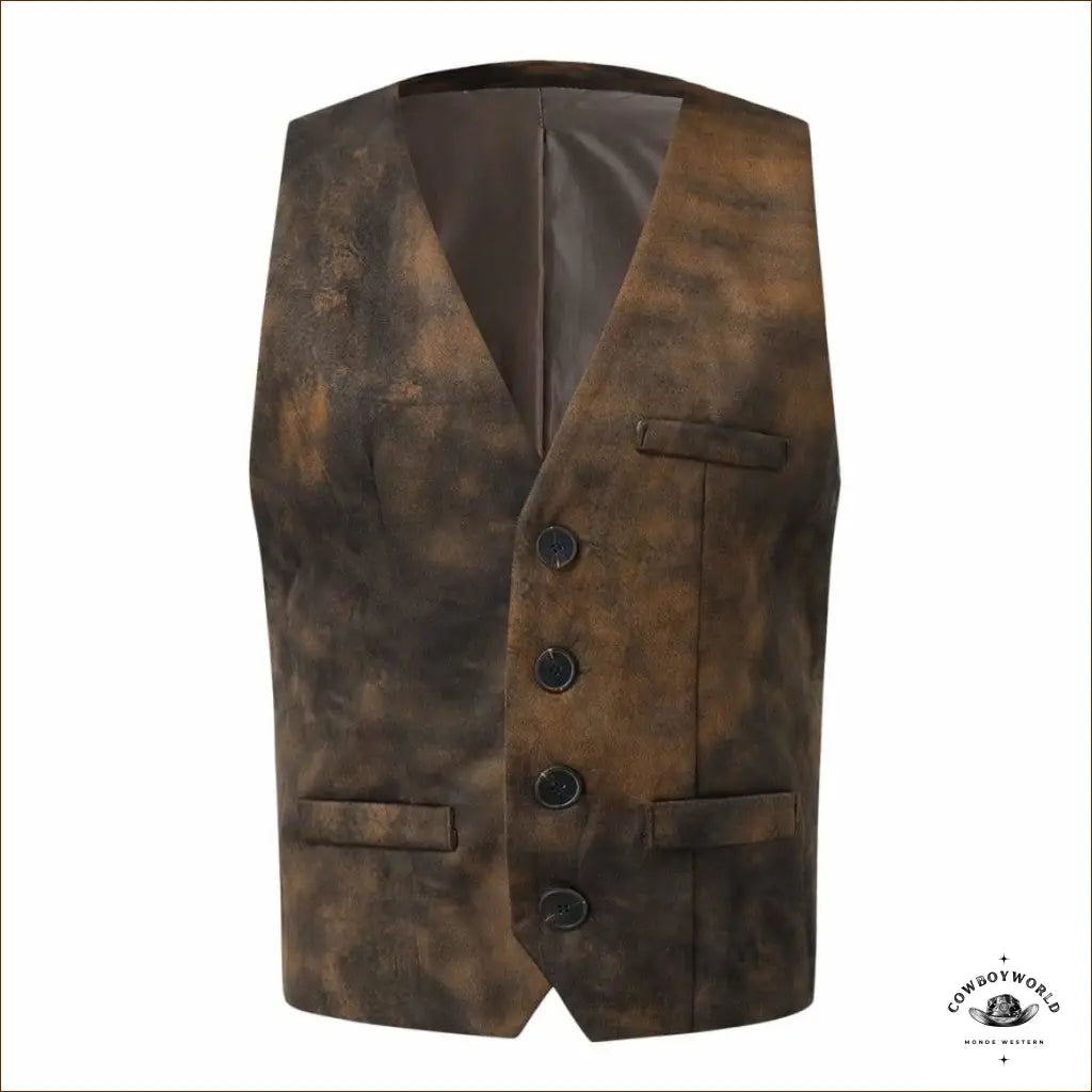 Gilet Sans Manches Cowboy Homme