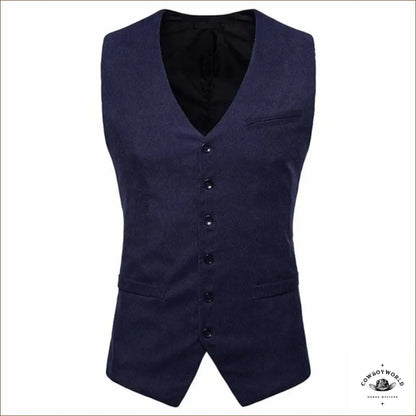 Gilet Sans Manches Homme Style Western