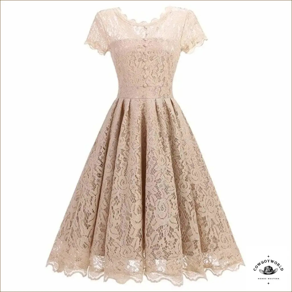 Robe Country Western Mariage