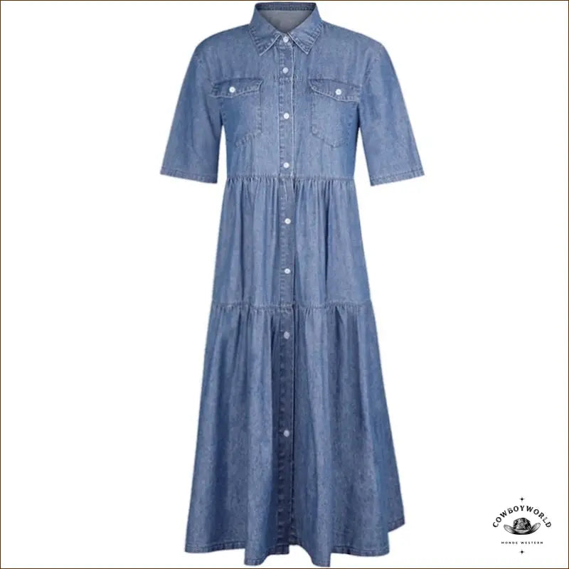 Robe de Cowgirl en Denim