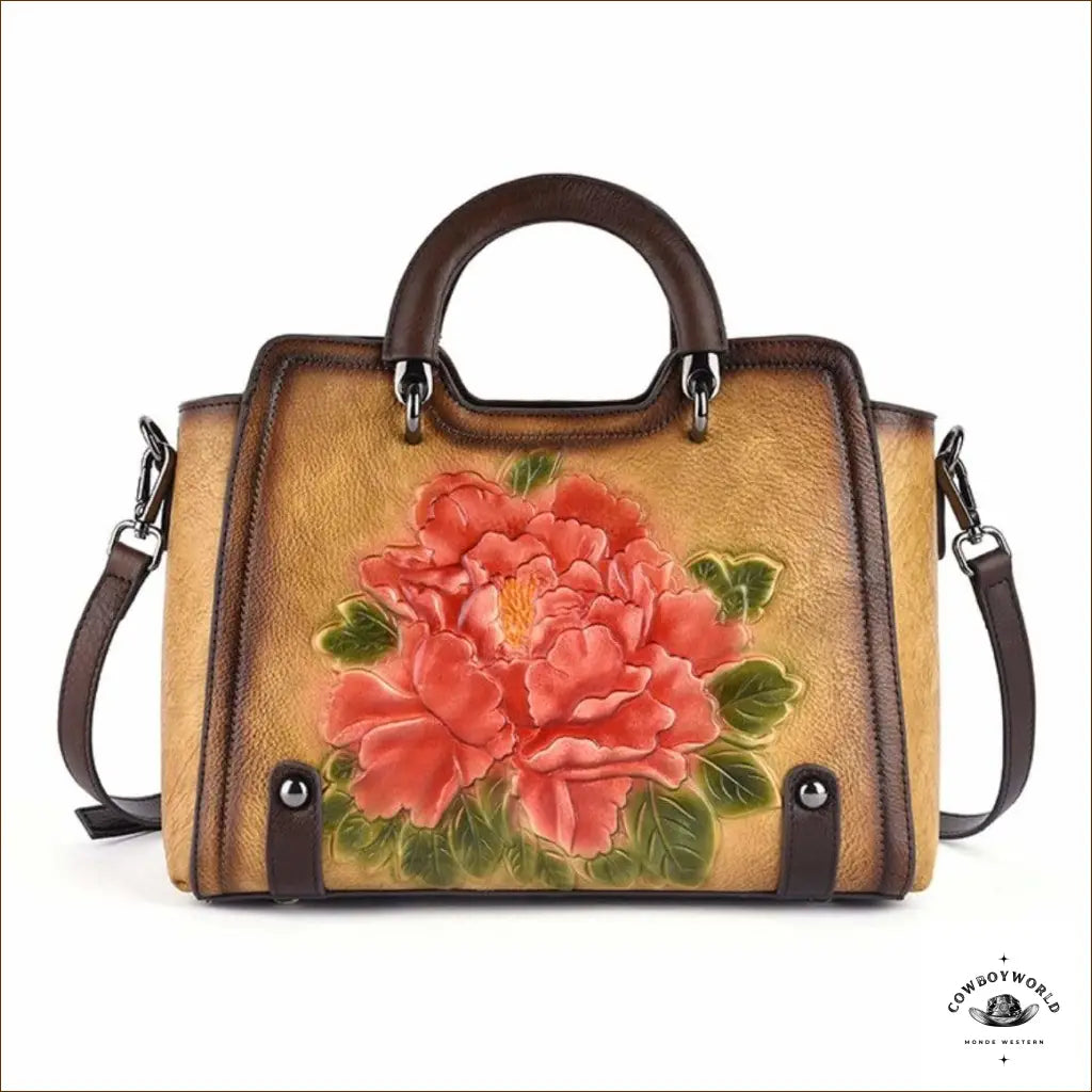 Sac à Main Motif Floral