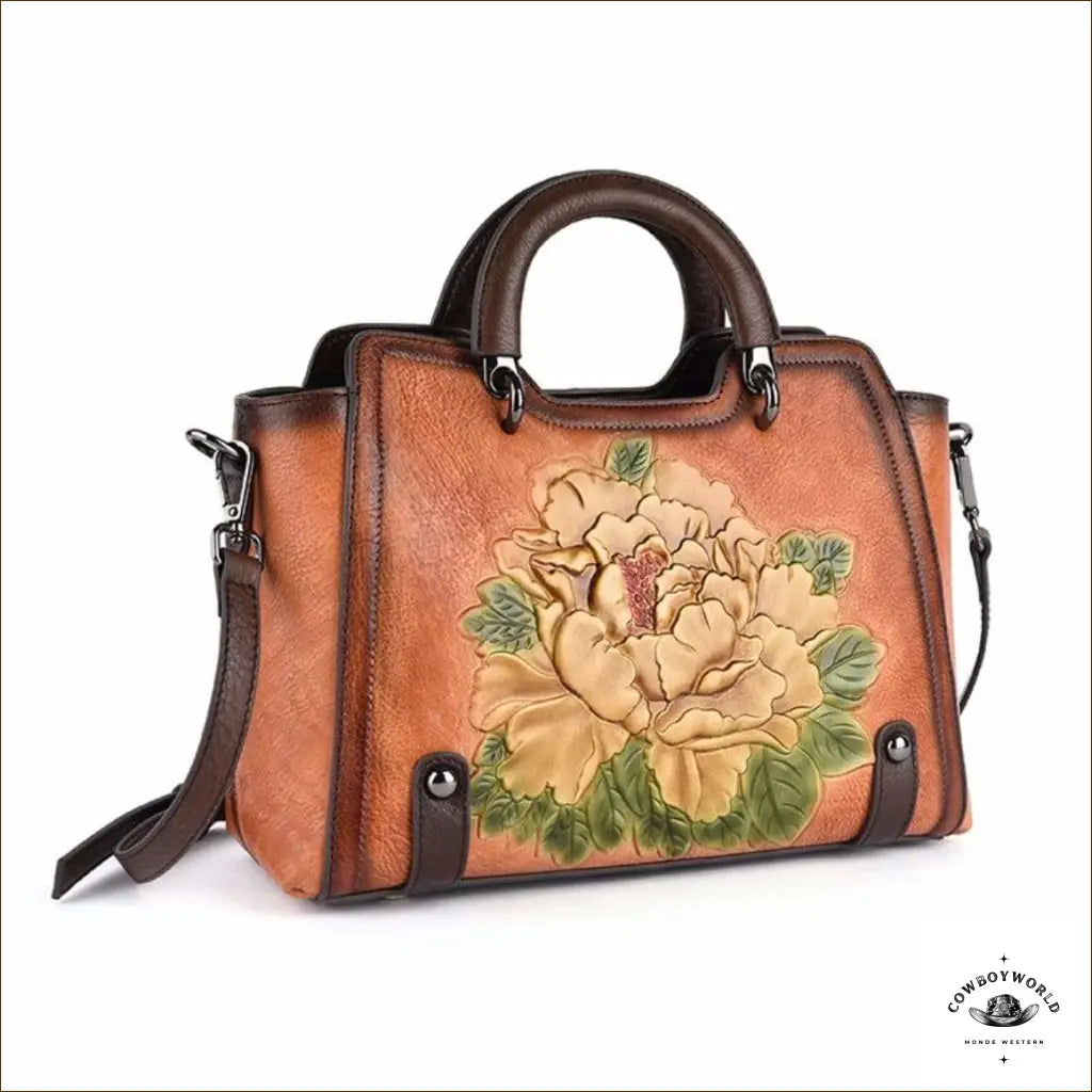 Sac à Main Motif Floral