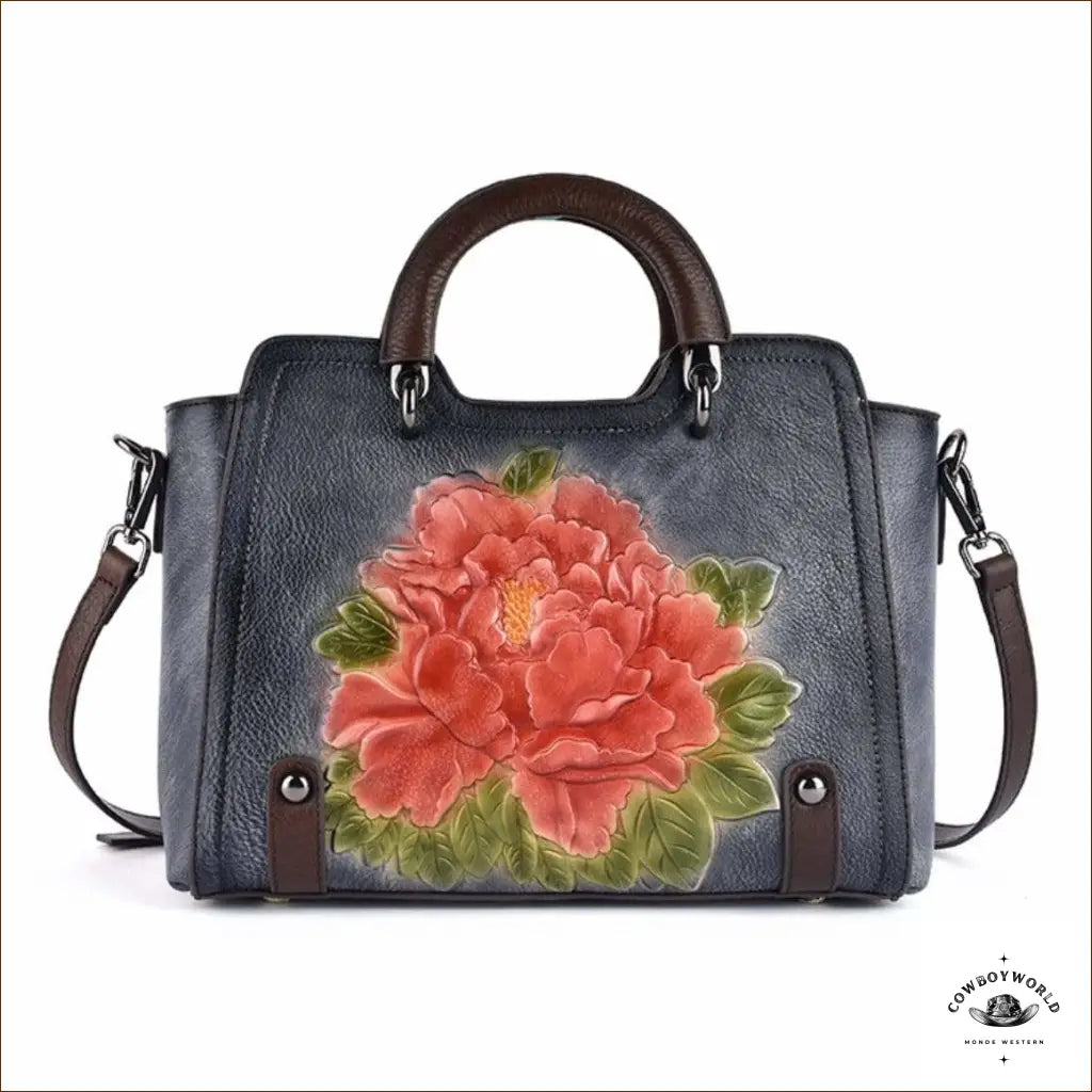 Sac à Main Motif Floral