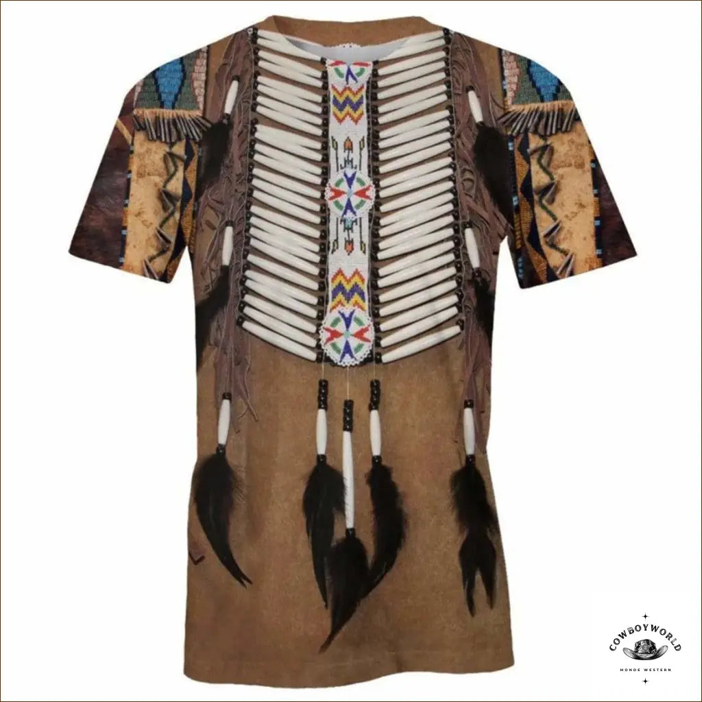 T-Shirt Amérindien