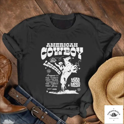 T-Shirt Cowboy Americain Cowboy