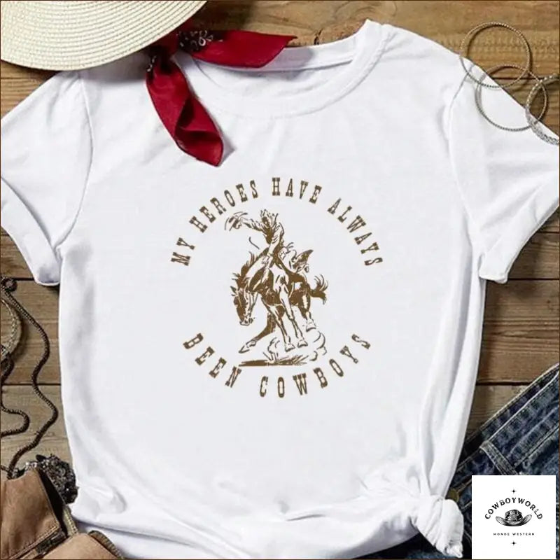 T-Shirt Cowboy Heroes