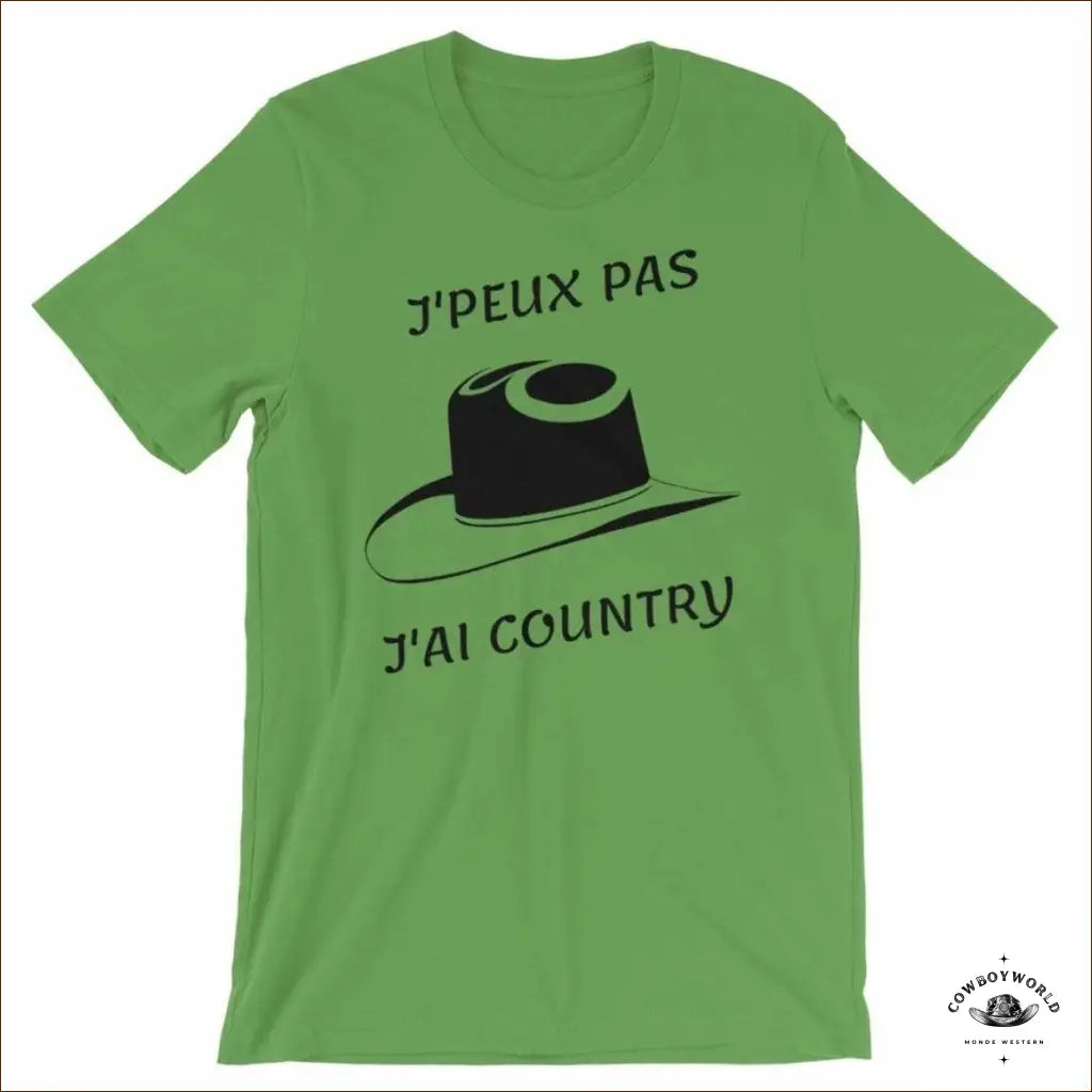 T-Shirt J’Peux Pas J’ai Country