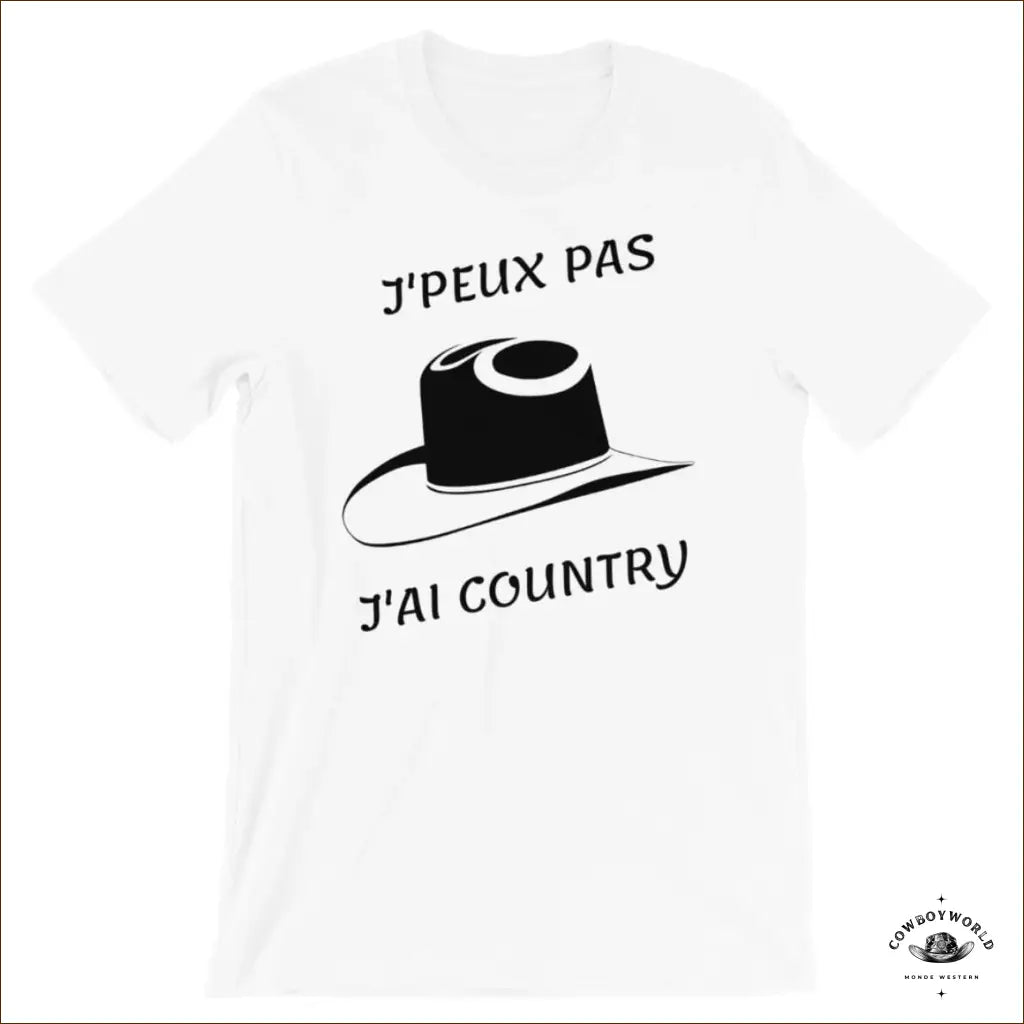 T-Shirt J’Peux Pas J’ai Country