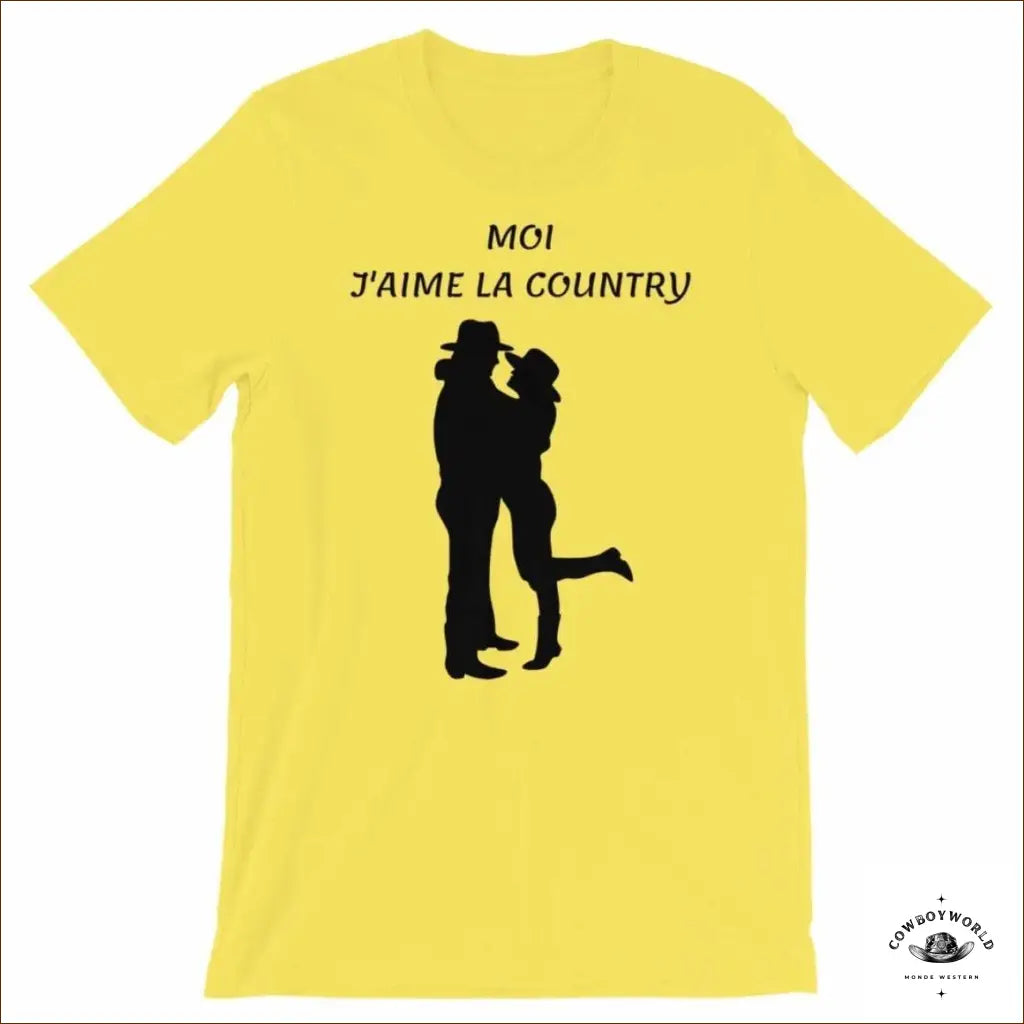 T-Shirt Moi J’Aime La Country