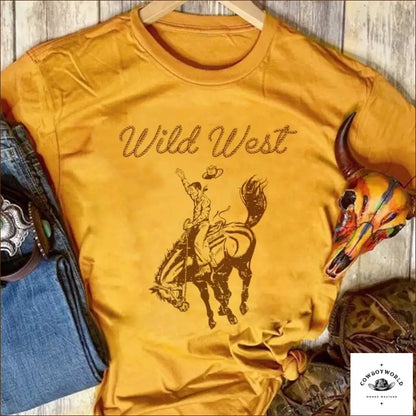 T-Shirt Style Western Wild West
