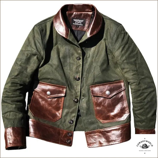 Veste Cowboy Verte