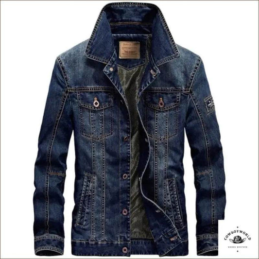 Veste en Jean Western Homme