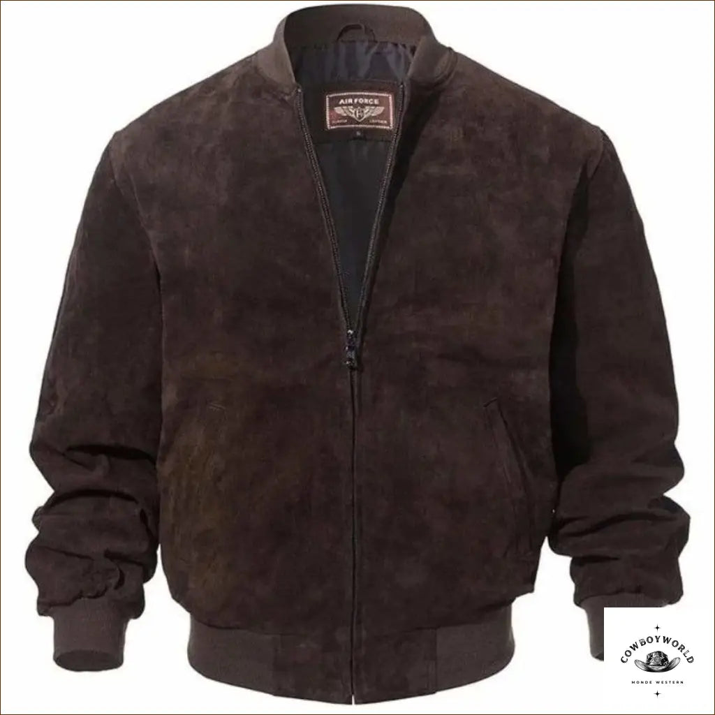 Veste Western Daim Homme