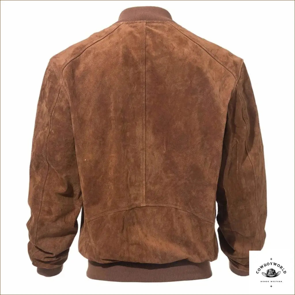 Veste Western Daim Homme