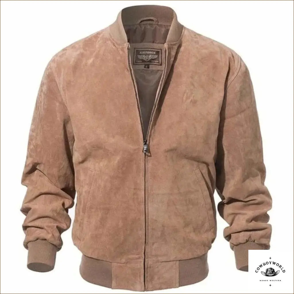 Veste Western Daim Homme