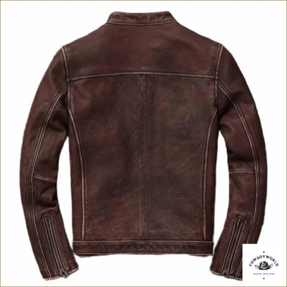 Veste Western en Cuir