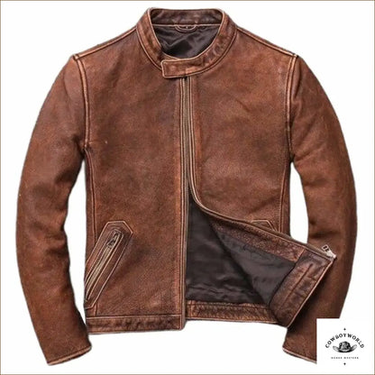 Veste Western en Cuir