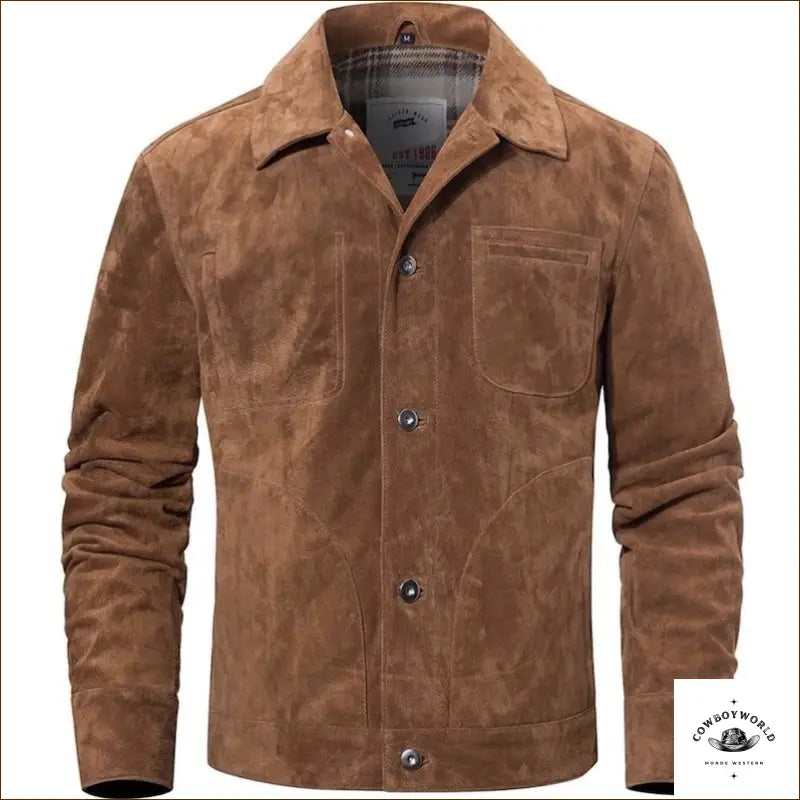 Veste Western en Daim