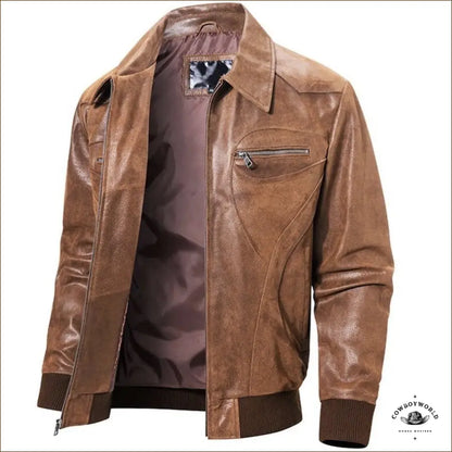 Veste Western Marron