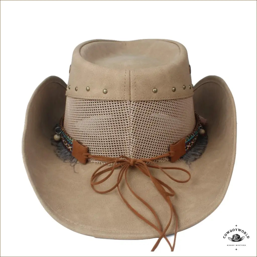 Chapeau Country Cuir Femme