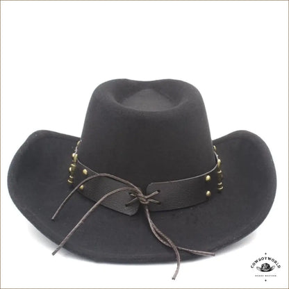 Chapeau Country Noir Western Fashion