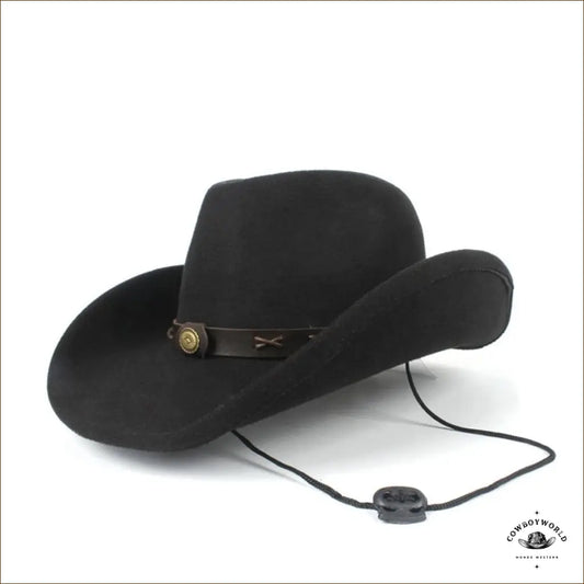 Chapeau Cowboy Feutre Gentleman