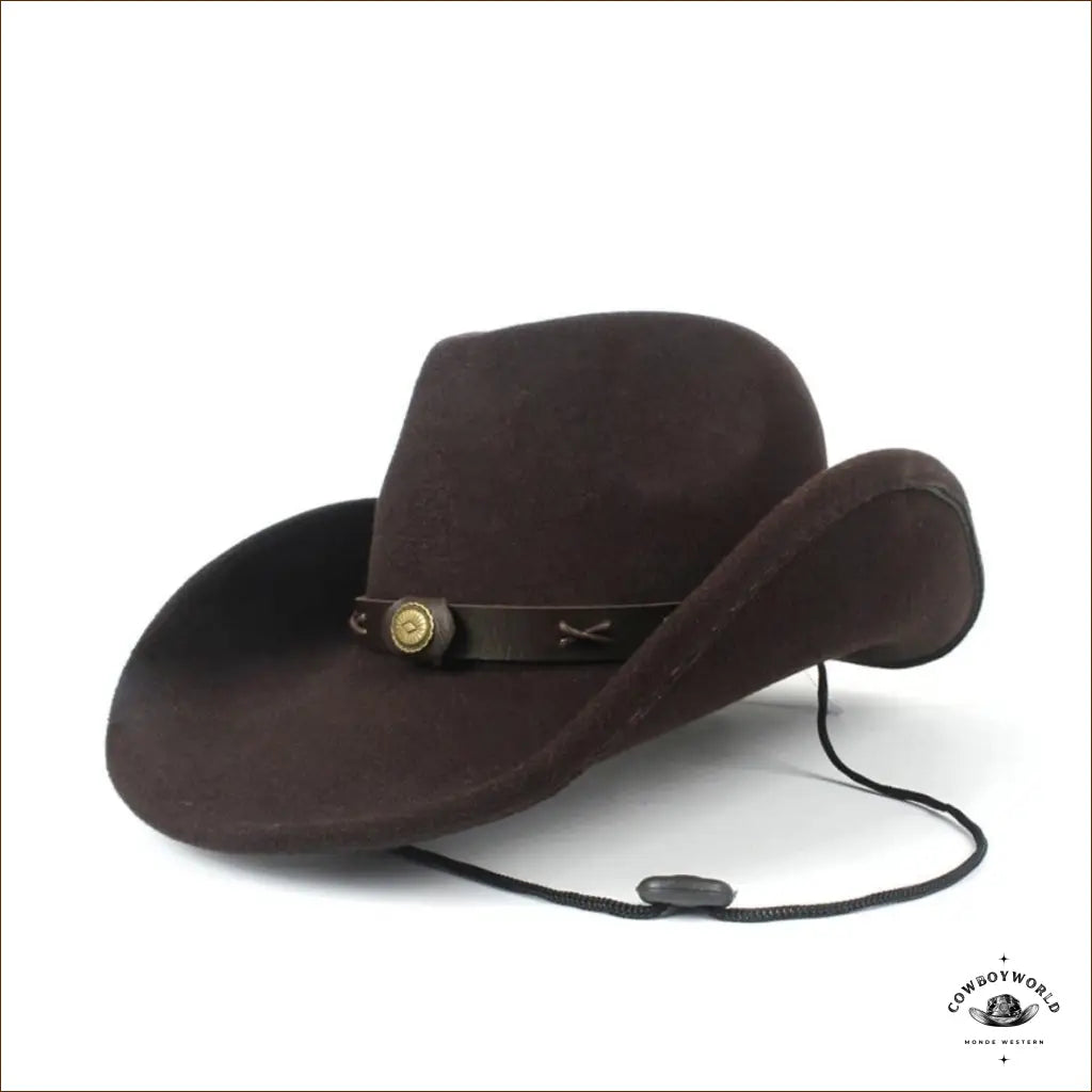 Chapeau Cowboy Feutre Gentleman