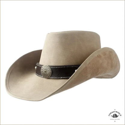 Chapeau de Cowboy Cuir Rodéo