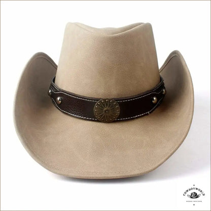 Chapeau de Cowboy Cuir Rodéo