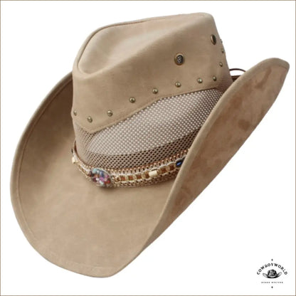 Chapeau de Cowboy Femme Été