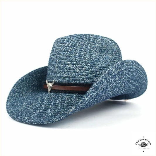 Chapeau de Cowboy Paille Souple