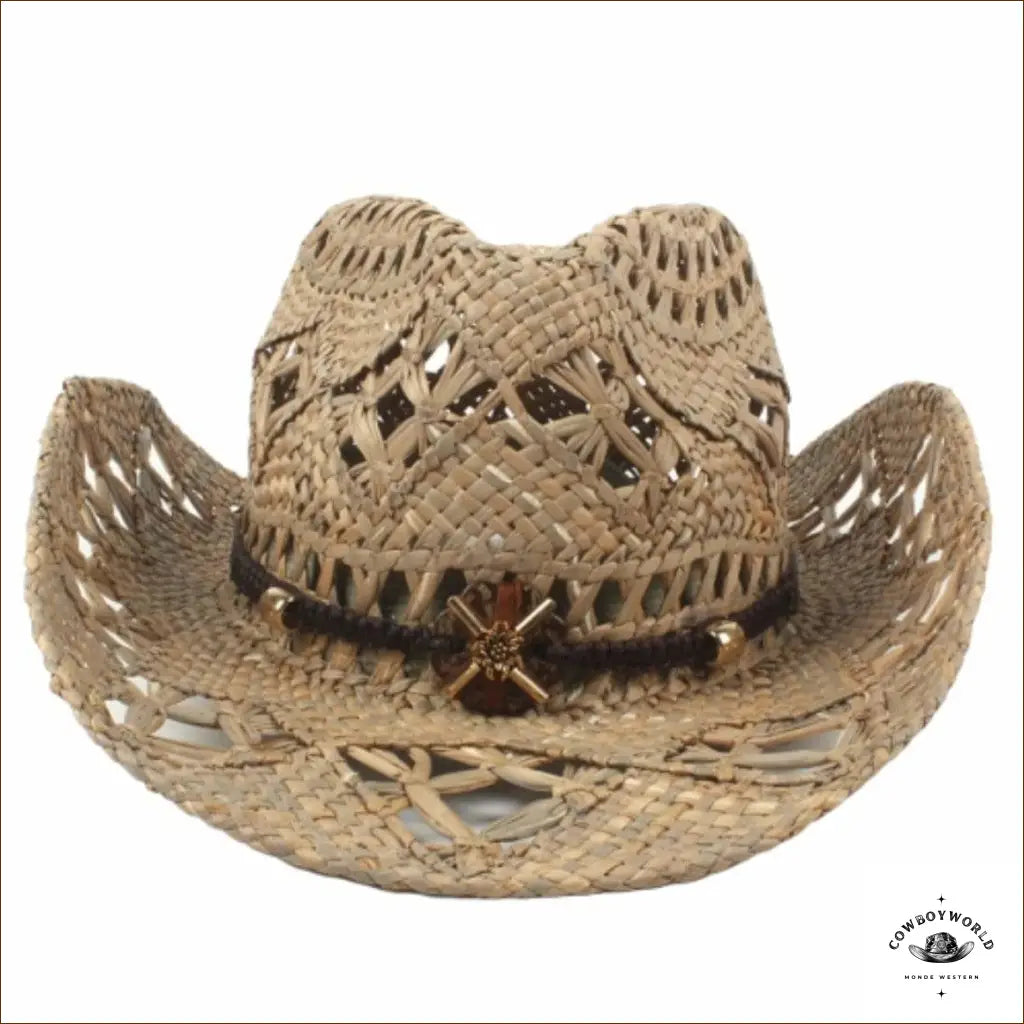 Chapeau de Paille Cowboy Femme