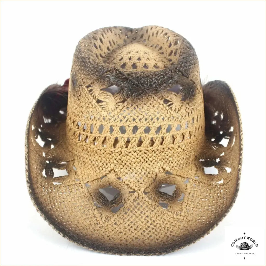 Chapeau de Paille Femme Western