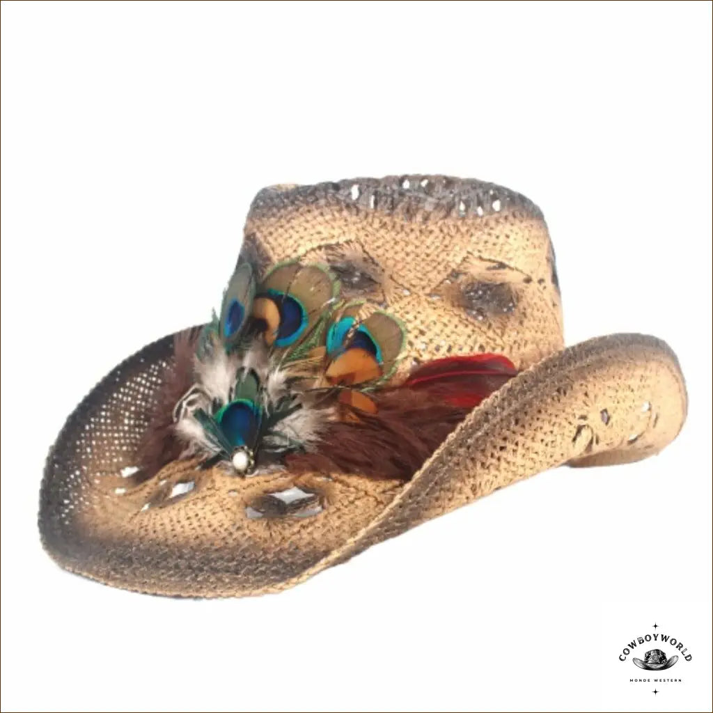 Chapeau de Paille Femme Western