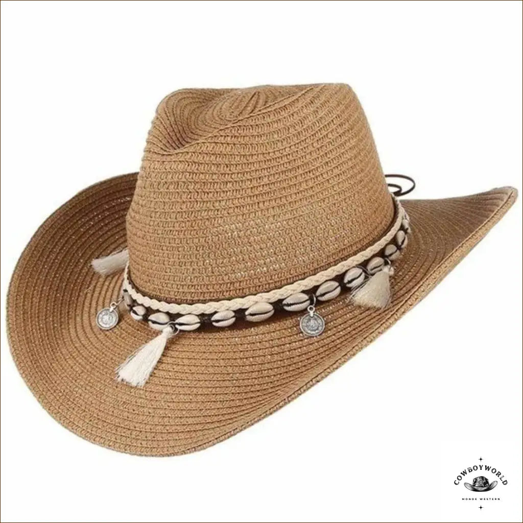 Chapeau de Western en Paille