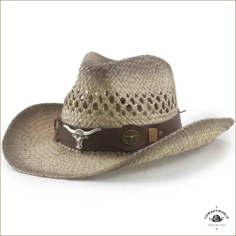 Chapeau Style Paille Western